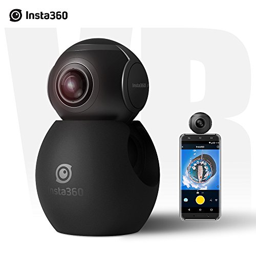 Insta360 Air Compact Mini Panorama 360 Grad 3K HD Kamera Dual Weitwinkel-Fischaugen-Objektiv VR Modus für OPPO R9 / Huawei P9 Mate9 / LG V20 Andriod Smartphone - 