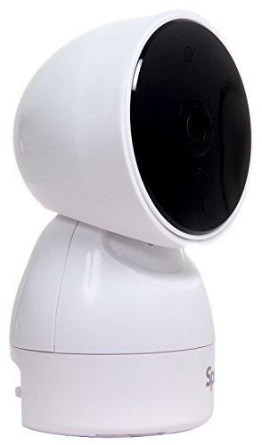 SpotCam Cloud WLAN IP-Überwachungskamera mit 360 Grad Panorama-View, Pan-Tilt-Zoom, 1 Stück,  10,2 x 10,2 x 15,2 cm, weiß, SPOTCAM-EVA - 9