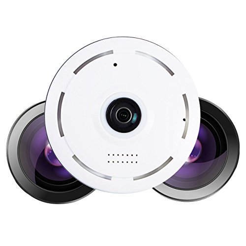Mini IP Überwachungskamera 960P Panorama WIFI Kamera 360 ° Grad Fisch Auge Objektiv IP Video Aufnahme Nachtsicht 2 Weg Audio / Bewegungsmelder für Haus / Baby Überwachung SW05 - 