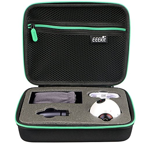 EEEKit All in 1 Kit für Samsung Gear 360 Grad Kugelkamera, Shockproof Schutzhülle, Selfie Stick Monopod, Mini Stativ Stand Mount - 2