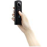 Ricoh THETA S Vollsphärenkamera (Full-HD-Video, 8GB, lichtstarkes Objektiv (F 2,0)) schwarz - 4